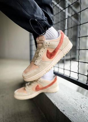 Кроссовки nike sb dunk low terry swoosh