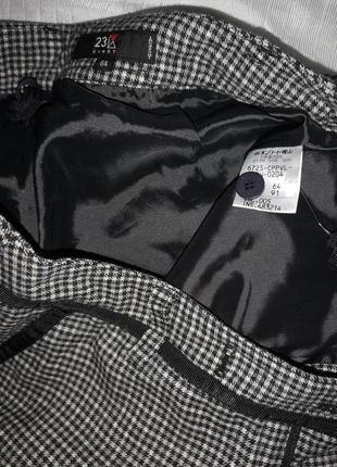 Теплі прямі штани брюки гусяча лапка бренд m/l5 фото