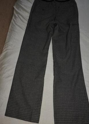 Теплі прямі штани брюки гусяча лапка бренд m/l2 фото