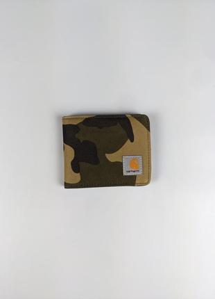 Камуфляжный кошелек carhartt, кошелек carhartt wip, кошелек кархарт, бумажник4 фото