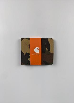 Камуфляжный кошелек carhartt, кошелек carhartt wip, кошелек кархарт, бумажник3 фото
