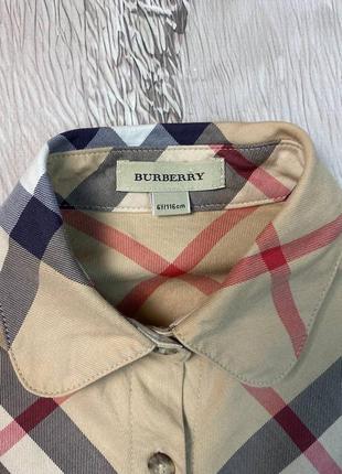 Дитяче плаття рубашка burberry5 фото