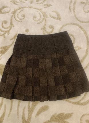 Трендова тенісна спідниця плісе