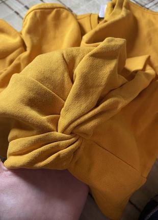 Свитшот кофта свитер топ оранжевая h&amp;m hm s xs4 фото