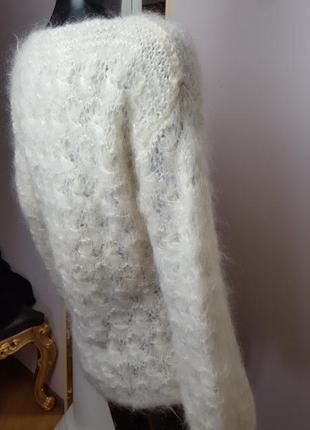 Нежнейший свитер из шерсти альпаки мохер7 фото