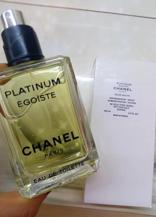 Chanel egoiste platinum, 100 мл,тестер