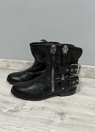 Кожаные ботинки giuseppe zanotti
