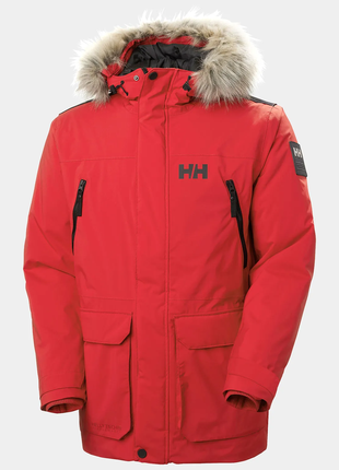 Зимова куртка пуховик helly hansen reine parka (s по xl) оригінал!7 фото