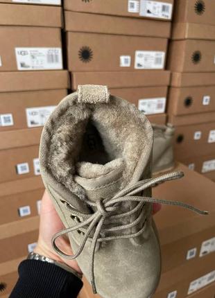 Чудові ugg neumel khaki(зима)5 фото