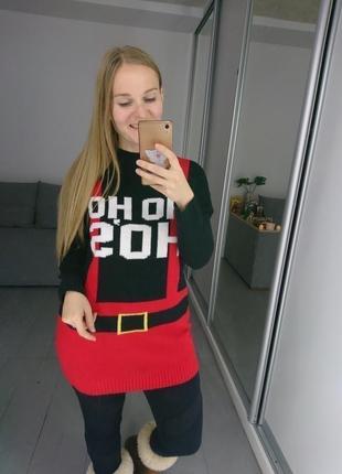 Новогодний свитер merry christmas new year missguided No173 фото