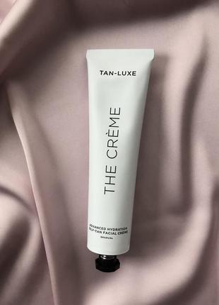 Увлажняющий крем для автозагара для кожи лица tan-luxe the creme, 65ml7 фото
