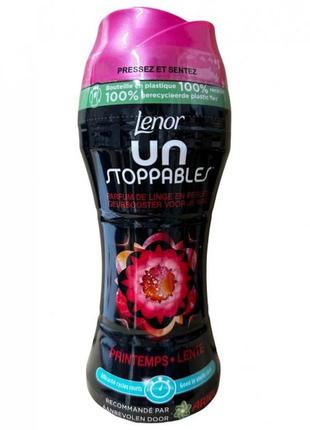 Парфумований кондиціонер для прання в гранулах lenor unstopables printemps lente 224г.1 фото