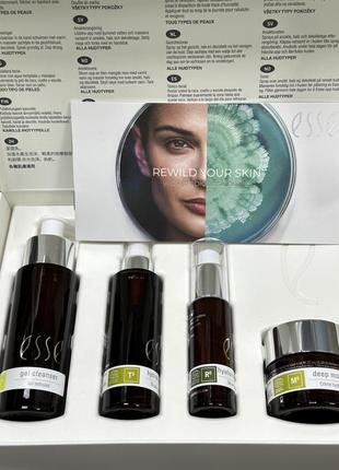 Набор для нормальной, жирной и комбинированной кожи esse normal/oily/combination skin trial/travel set