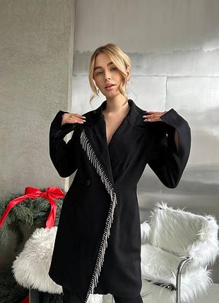 Платье-пиджак с подкладкой