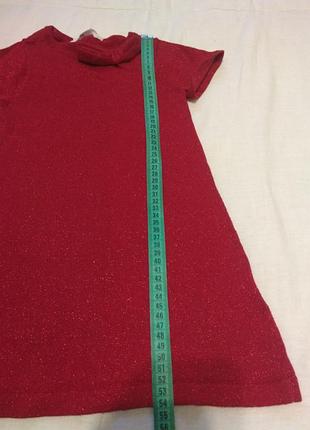 Платье с люрексом h&amp;m 4
