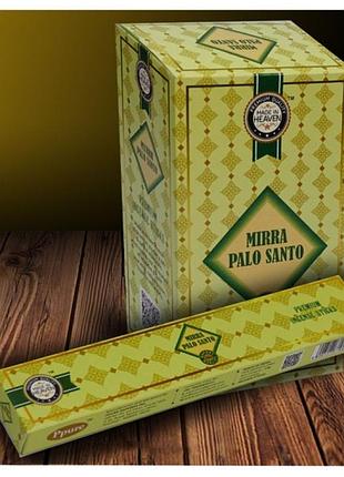 Made in heaven mirra palo santo 15 грам , ароматические палочки, натуральные палочки, благовония
