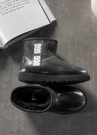 Угги угги угги ugg classic clear black7 фото