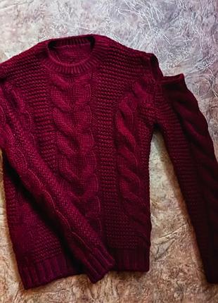 Женская модная вязаная кофта