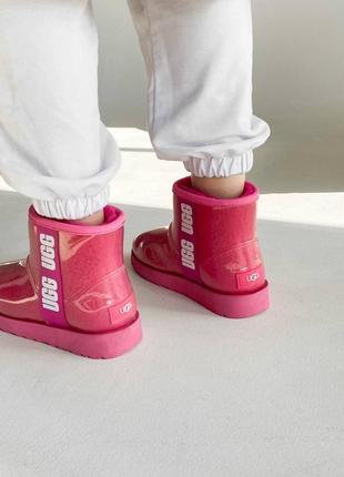 Угги угги угги угги ugg classic clear pink