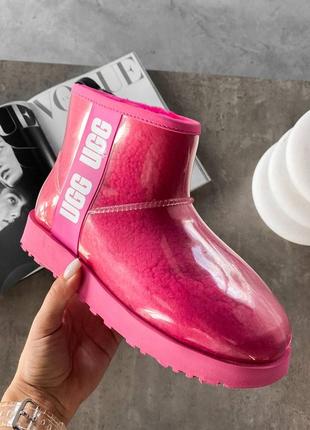 Угги угги угги угги ugg classic clear pink8 фото