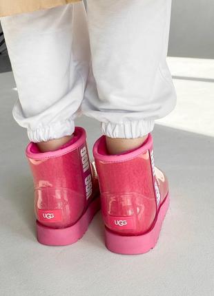 Угги угги угги угги ugg classic clear pink5 фото