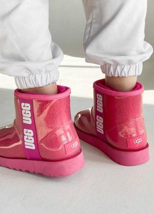 Угги угги угги угги ugg classic clear pink2 фото