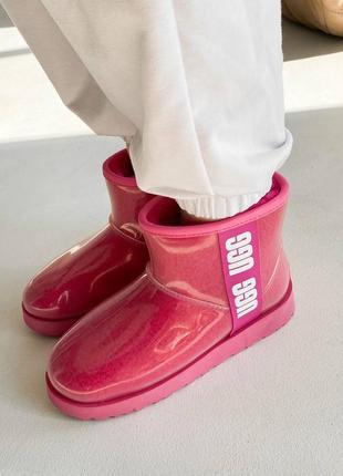 Угги угги угги угги ugg classic clear pink4 фото