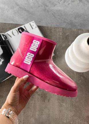 Угги угги угги угги ugg classic clear pink6 фото