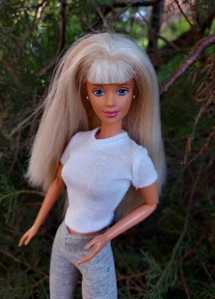 Лялька барбі маттел колекційна лялечка cool blue barbie 1997