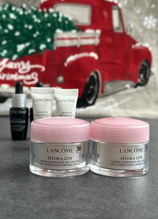 Зволожуючий денний крем для всіх типів шкіри lancome hydra zen