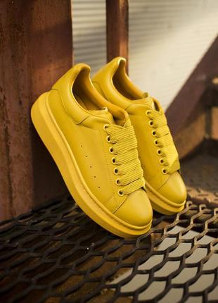 Кросівки alexander mcqueen yellow кросівки