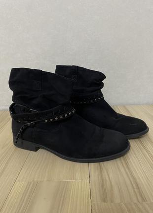 Ботинки c&amp;a замшевые демисезон