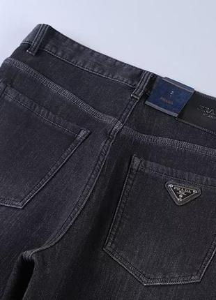 Утеплені чоловічі джинси на флісі prada  32, 33, 36, 382 фото
