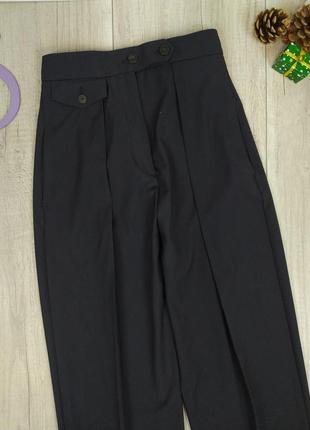 Штани жіночі класичні mango чорні розмір s (44/36)2 фото