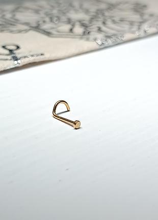 Пірсинг-стрил сережка в ніс