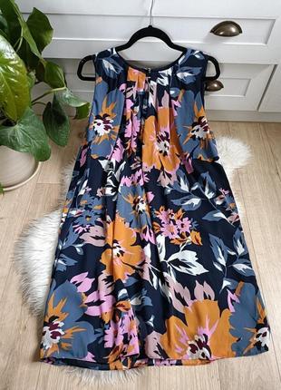 1+1=4🎈крута квіткова сукня від h&m, розмір l