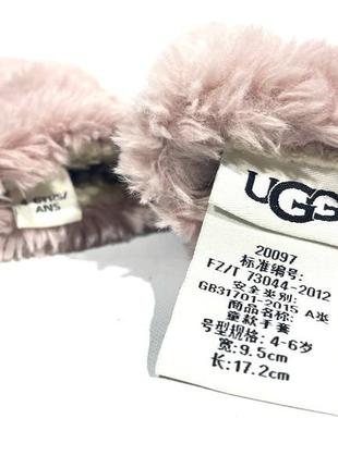 Детские варежки ugg