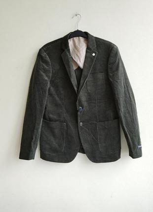 Мужской вельветовый жакет пиджак scotch & soda amsterdam