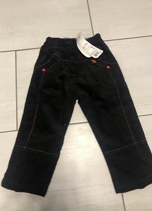 Брючки для девочки с подкладкой на 2 г