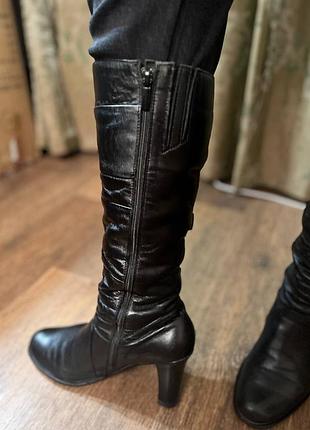 Женские кожаные сапоги bogatko