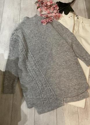 Вʼязана тепла сукня - подовжений светр оверсайз river islend розмір л