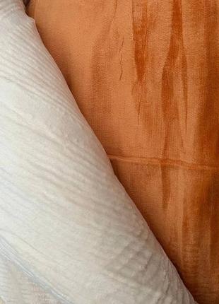 🥑🥑 постель fashion home велюровая постель с плюшевым покрытием евро4 фото