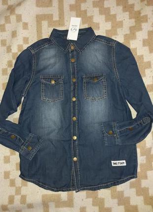 Рубашка из денима для мальчика