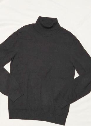 Черный стильный гольф, пуловер s.oliver