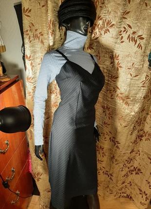 Французское сексуальное стильное платье сарафан1 фото