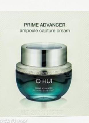 Антивіковий крем для обличчя ohui prime advancer ampoule capture cream, корея люкс