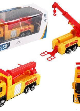 Автомодель techno drive volvo эвакуатор, 250303