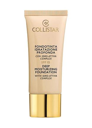 Тональный крем увлажняющий deep moisturizing foundation spf 15 collistar 0