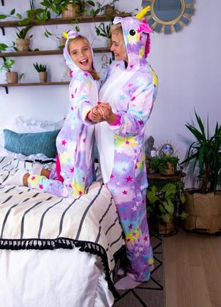 Кигуруми пижама комбинезон единорог