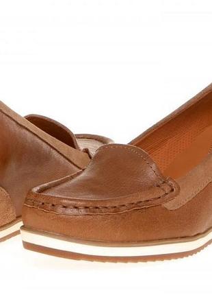 Туфли geox, на танкетке. удобная обувь